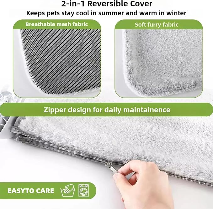 Cat Window Perch, Cordless Foldable Cat Hammock for Indoor Cats with Upgraded Suction Cups Strong Metal Frame Holds Up to 44lbs (M 1PC)