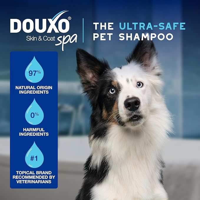 DOUXO SPA Dog & Cat Ear Cleaner, 4.1 fl oz | Safely Cleans and Dewaxes the Ear, Skin-Friendly Formula