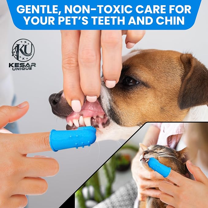 8PCS Pet Grooming & Washing Kit for Dogs & Cats, Dog Bathing Supplies Silicone Dog Washing Gloves, Shampoo Brush,Dog Scrubber for Bath Shedding, Cleaning & Massage