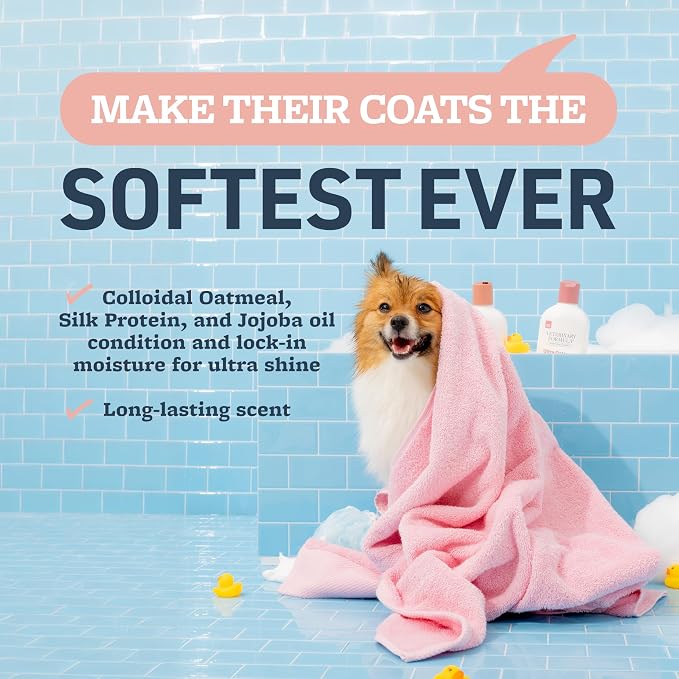 Veterinary Formula Smart Coat Ultra Oatmeal Conditioner for Dogs, 17 fl oz