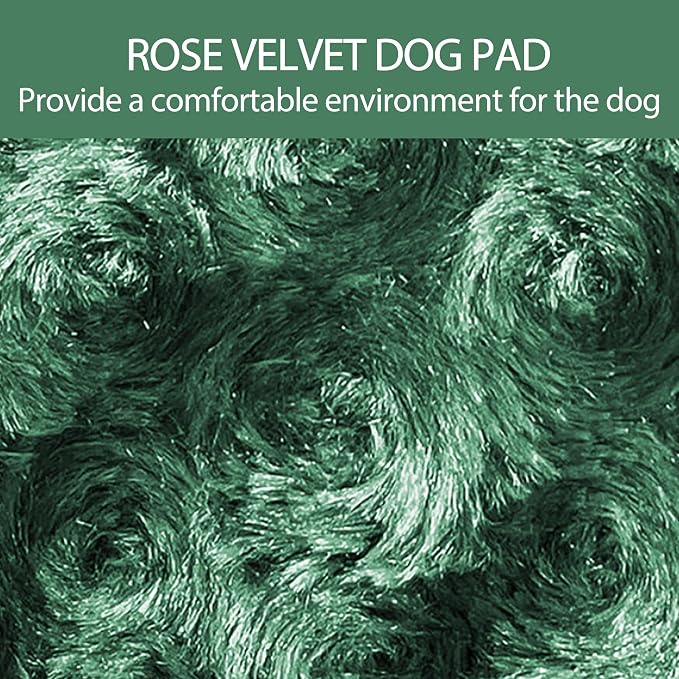 Dog Bed Mat – Soft & Comfortable Dog Kennel Pad for Crate – Durable Crate Bed & Mat for Dogs & Cats – Ideal for Crate, Kennel, and Home Use