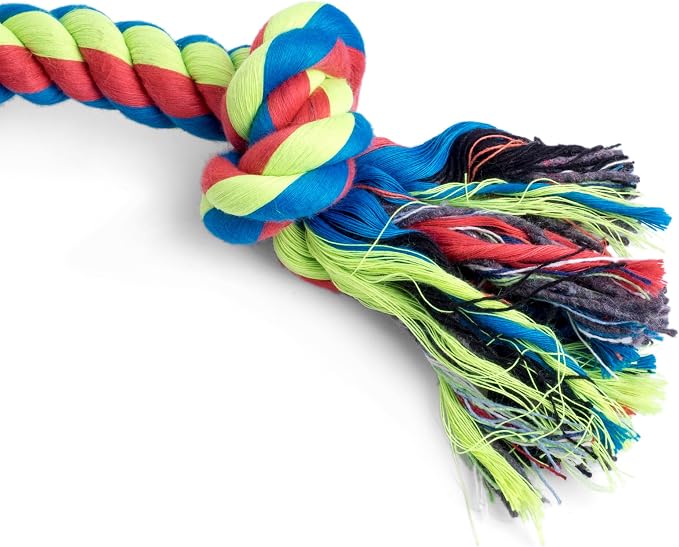 Petface Toyz Triple Knot Rope Dog Toy, Small