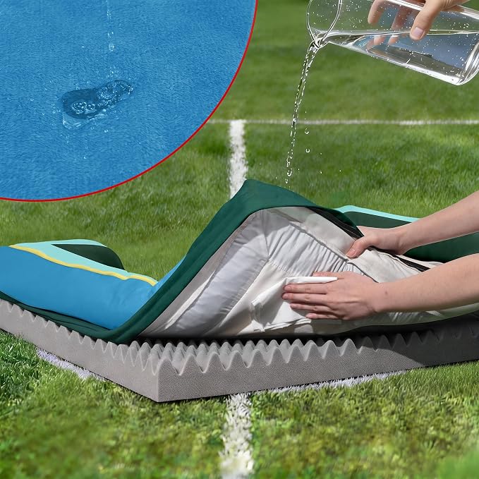 Comfort Expression Orthopedic Dog Bed for Extra Large Dogs with Bolster | Waterproof Dog Couch Bed with Washable Cover & Non-Slip Bottom, Supportive Egg Crate Foam XL Pet Bed, 42x30 Inch