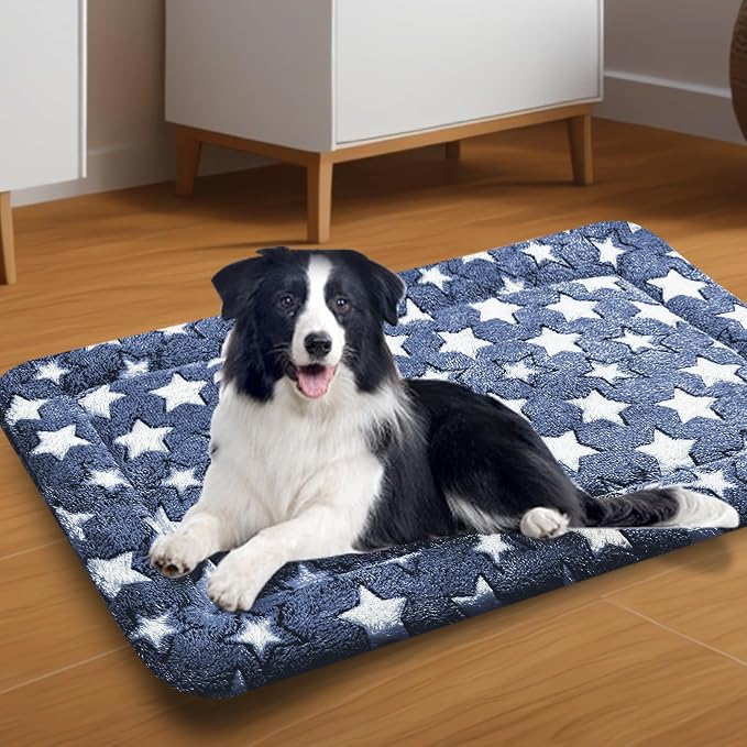 Dog Bed Mat – Soft & Comfortable Dog Kennel Pad for Crate – Durable Crate Bed & Mat for Dogs & Cats – Ideal for Crate, Kennel, and Home Use