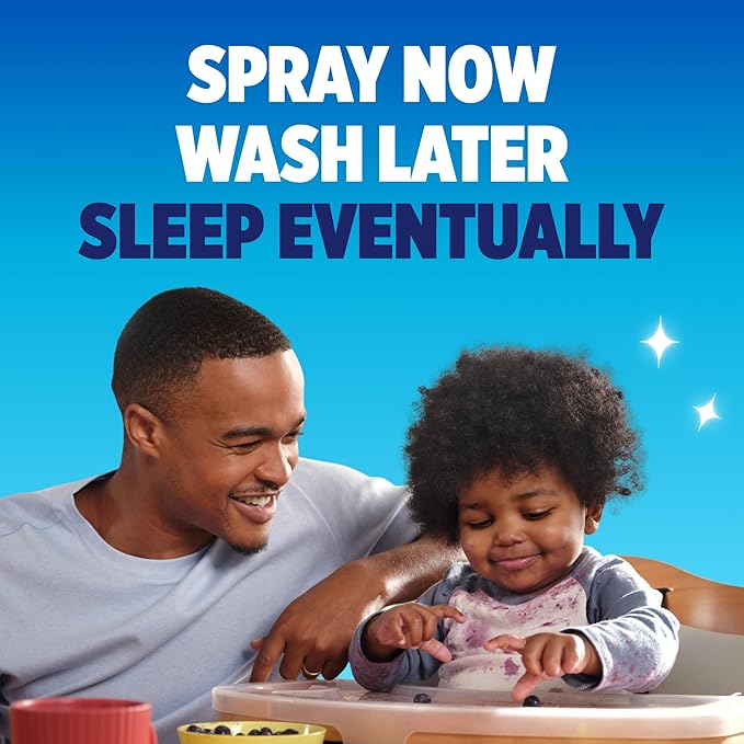 OxiClean Max Force Laundry Stain Treater Spray, 2 Fl Oz (2 Pack) | Kids and Baby Stain Remover, Travel & On-The-Go Stain Treater, Fights Playtime & Mealtime Stains, Color-Safe, Bleach-Free