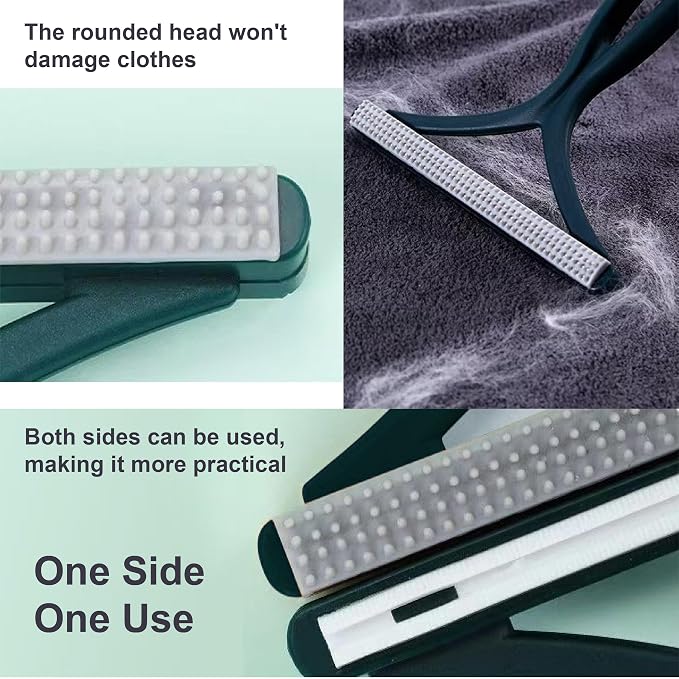 3-Pack Magic Brush Pet Hair Removal Gloves with A Hair/Lint Removal Tool – Remove Cat/Dog Fur from Clothing, Furniture, Car Seats, Bedding & Carpet