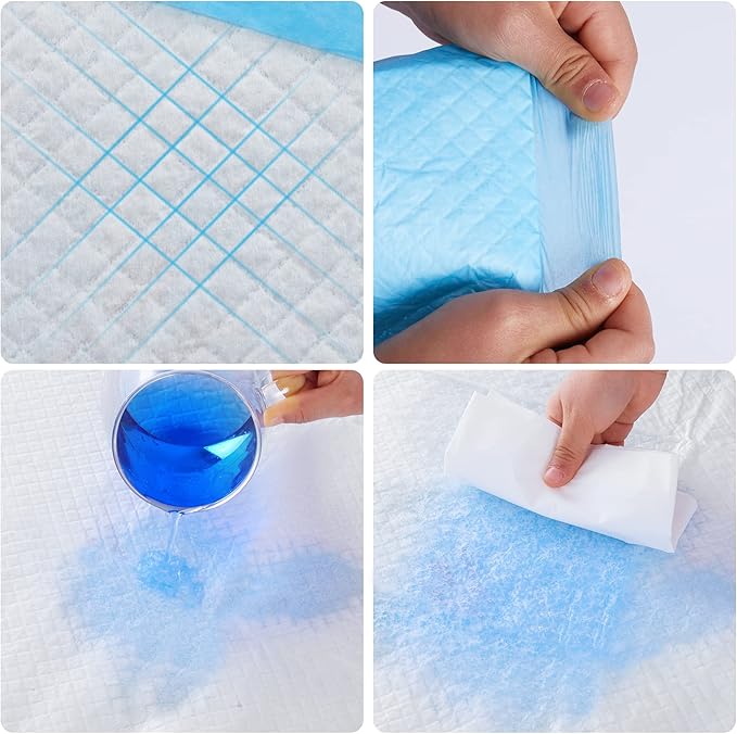 BESTLE Pet Training and Puppy Pads Pee Pads for Dogs 22"x22" Super Absorbent & Leak-Proof