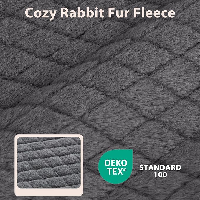 JOEJOY Orthopedic Dog Bed for Small Dogs, Washable Dog Crate Bed Small Sized with Removable Cover, Egg Memory Foam Pet Beds, Grey, 23"x17"