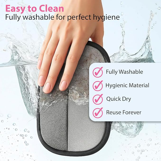 Pet Grooming Glove Set for Dogs & Cats – Premium Pet Hair Removal Glove with Free Nail Clippers & Nail File