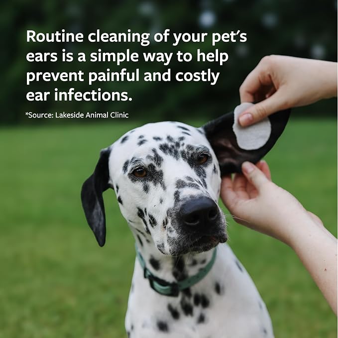 Veterinary Formula Clinical Care – Ear Therapy – Vet Recommended Ear Cleaner for Dogs & Cats that Helps Manage Stinky Buildup and Support Daily Health – 8 oz.