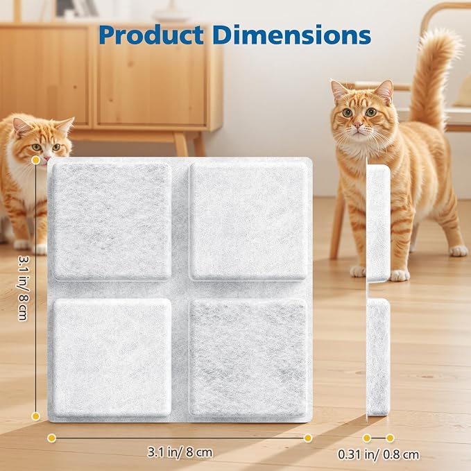 24 Pack Pet Food Desiccant Bags for Petlibro Automatic Cat dog Feeders, Keep Pet Food Dry and Fresh, for Model PLAF001, PLAF101, PLAF005, PLAF006, PLAF103, PLAF203