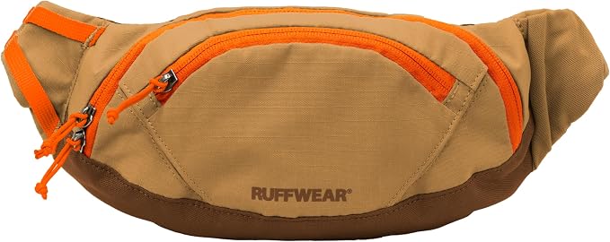 Ruffwear, Home Trail Hip Pack, Dog Walking Fanny Pack, Brown Bear | Crossbody with Adjustable Belt, Treat Pouch, Poop Bag Holder, Phone Pocket, Hands-Free for Training, Hiking, Running, Travel