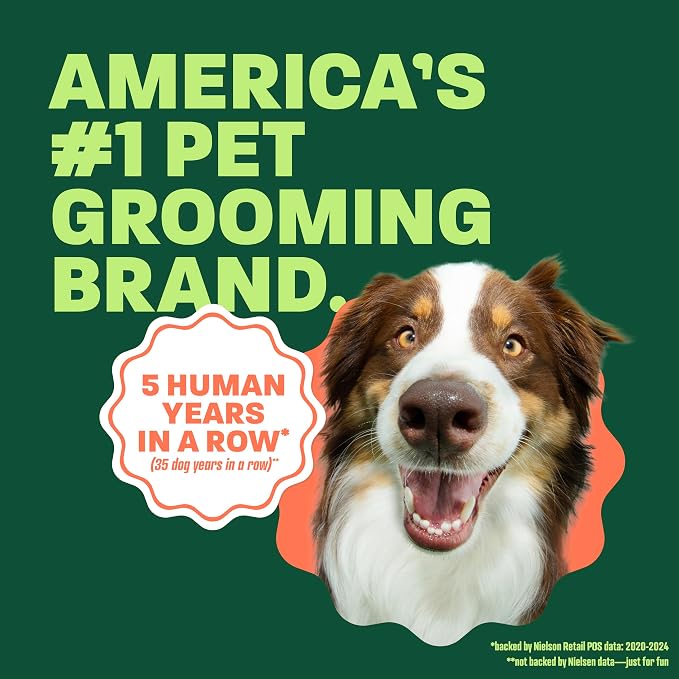 TropiClean 2-in-1 Dog Shampoo and Conditioner, Papaya Scent, 20oz | Moisturizing Detangler | Papaya Scent | Puppy, Cat & Kitten Safe | Made in USA