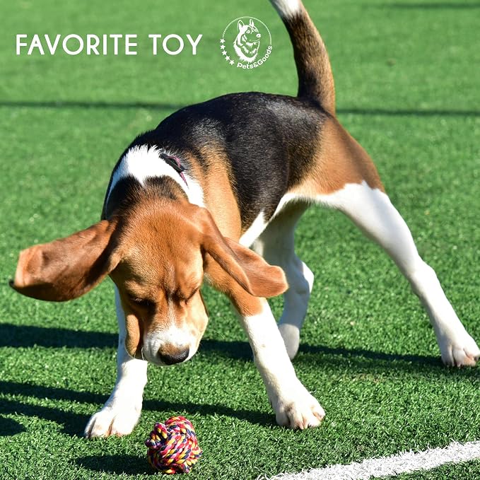 Pets&Goods Rope Chew Toys – 13-Pack Durable Cotton Tug & Teething Set for Puppies & Small Dogs – Washable Rope Toys for Chewing, Fetch & Play