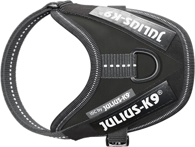 Julius-K9, 16IDC-P-B1, IDC Powerharness, Dog Harness, Size: Baby 1, Black