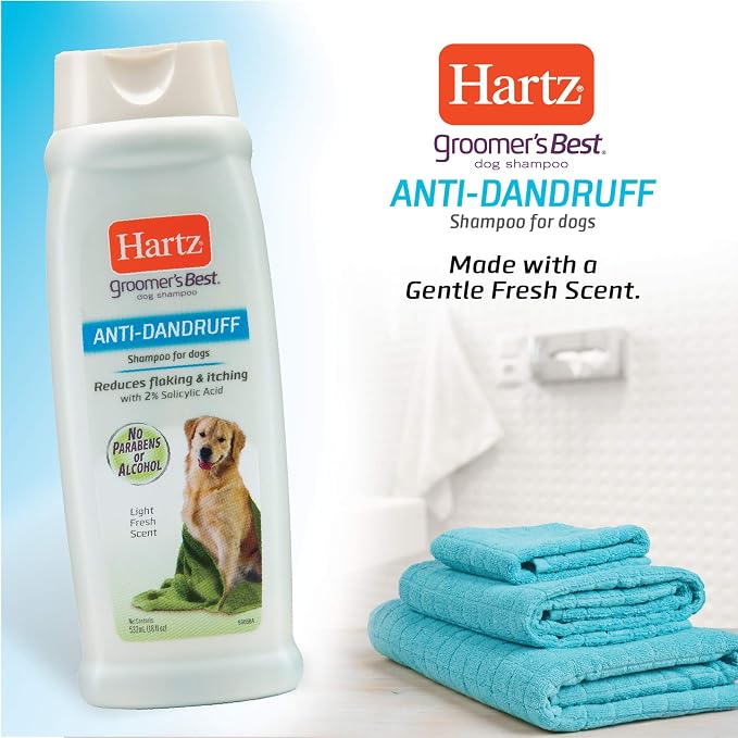 Hartz Groomer's Best Anti-Dandruff Dog Shampoo