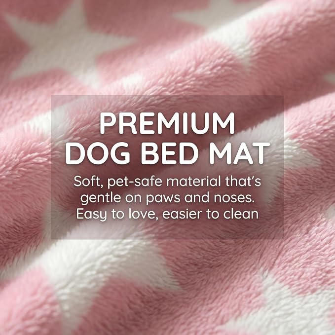 Dog Bed Mat - Reversible Dog Crate Bed Mats, Soft & Breathable Kennel Pad, Durable Crate Bed for Small Medium Large Dogs & Cats