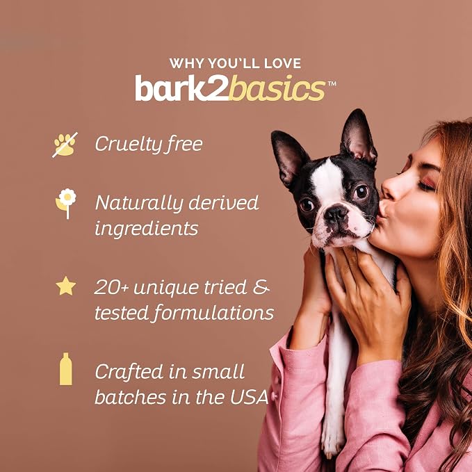 Bark 2 Basics Dog Ear Cleaner, 1 Gallon - All Natural, Witch Hazel, Gentle Aloe Vera and Chamomile Extract Base, Breaks Through Tough Wax and Debris, Soap-Free | Ready to Use Pet Ear Wax Removal Rinse, Cleans Wax and Debris, Witch Hazel and Aloe Vera, ...