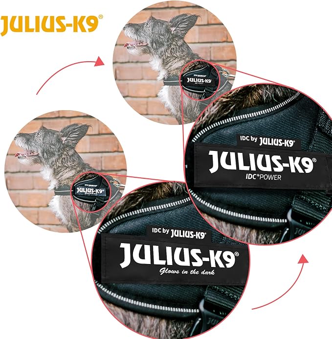 Julius-K9, 16IDC-C-B2, IDC Powerharness, Dog Harness, Size: Baby 2, Camouflage