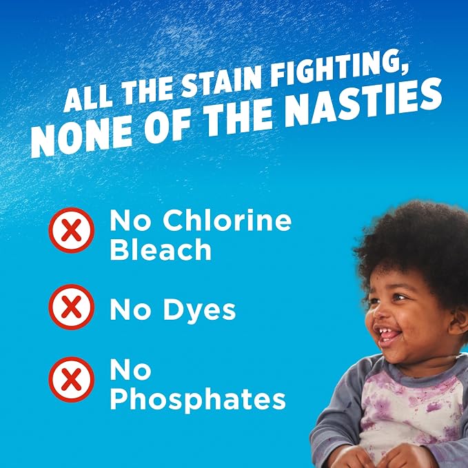 OxiClean Max Force Laundry Stain Treater Spray, 12 Fl Oz (Pack of 3) | Spray Now Wash Later, Kids and Baby Stain Remover, Fights Baby Food & Juice Stains, Color-Safe, Bleach-Free