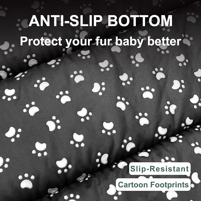 Dog Bed Mat, Reversible Dog Crate Pad with Washable Kennel Mat and Soft Foam, Flat Pet Bed for Dogs & Cats, for Crates Carriers & Travel (Green, 34" L*20" W*1.5" Th)