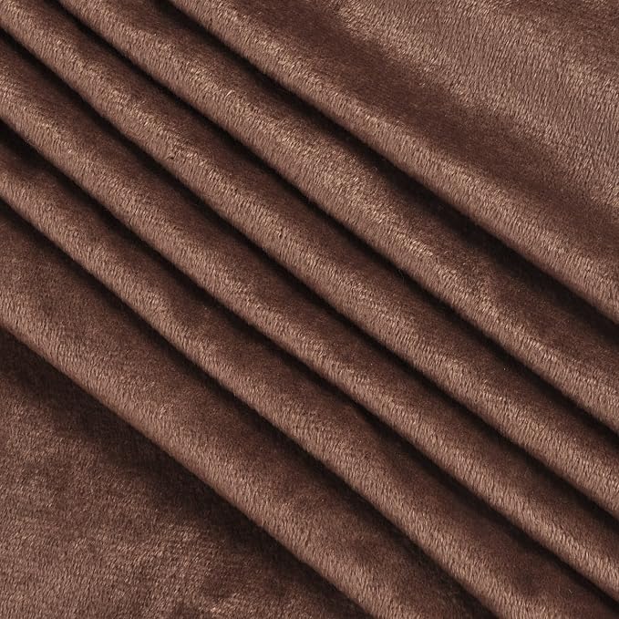 Pawsse Sherpa Puppy Blanket for Small Dogs Kitten, Warm Flannel Plush Pet Bed Blanket Reversible, 45"x30" Brown/Latte