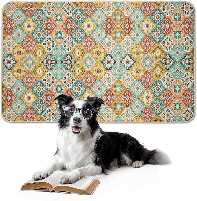 FXW Washable Pee Pads for Dogs, Super Absorbent, 39" x 63", 1 Pack | Machine washable, Non-slip backing, Fits 24"H 6-Panel FXW Rollick/Homeplus Playpens