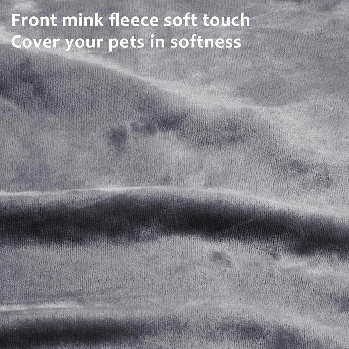 Dog Blankets for Large Dogs, Super Soft Warm Sherpa Fleece Plush Doggie Blankets and Throws for Small Medium Puppy Doggy Pet Cats，50x60 inches