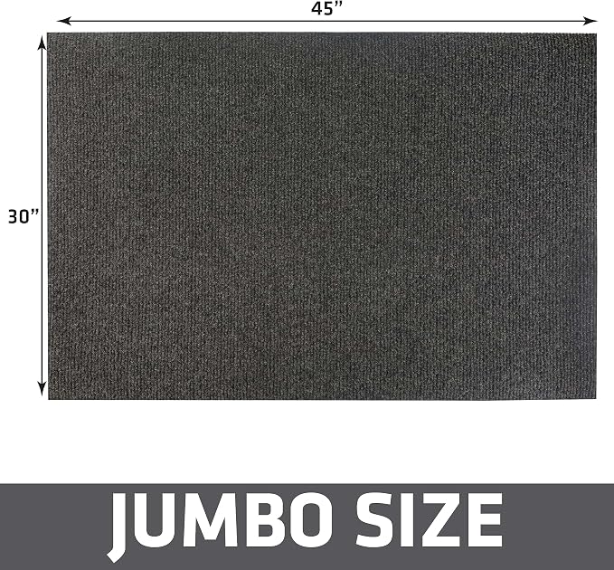 Drymate Premium Dog Crate Mat Liner, Absorbent, Waterproof, Non-Slip, Washable Puppy Pee Pad for Kennel Training - Use Under Pet Cage to Protect Floors, Cut to Fit Design (USA Made) (Dgrey)(30”x45”)