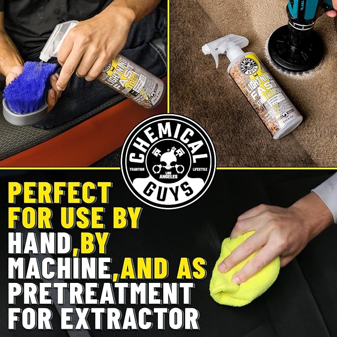 Chemical Guys, Lightning Fast Carpet & Upholstery Stain Extractor, 16 oz (Pack of 12)