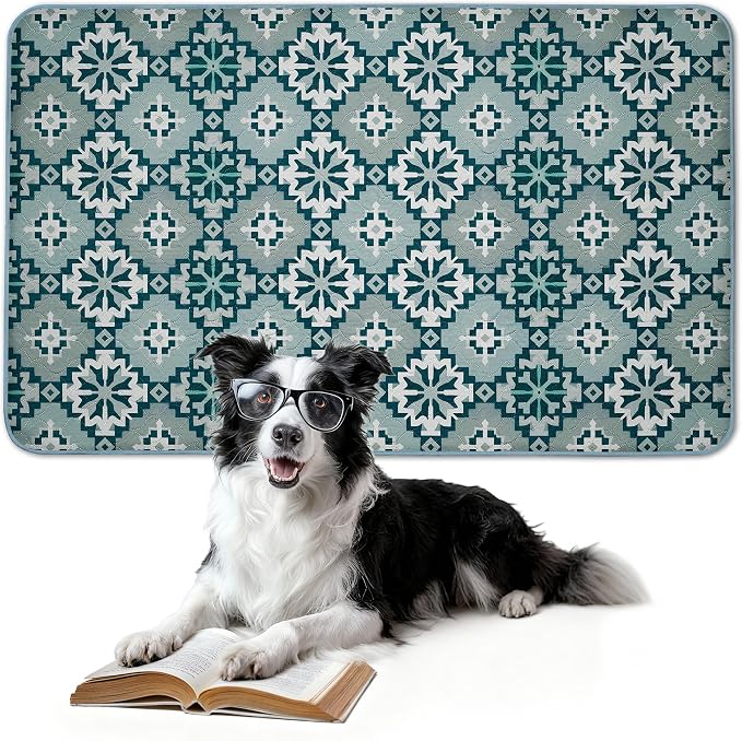 FXW Washable Pee Pads for Dogs, Super Absorbent, 39" x 63", 1 Pack | Machine washable, Non-slip backing, Fits 24"H 6-Panel FXW Rollick/Homeplus Playpens