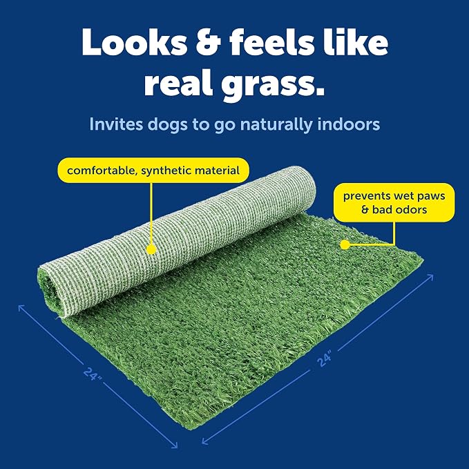 PetSafe Pet Loo Pet Potty Replacement Grass - Medium - Easy to Clean