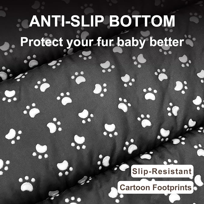 Dog Bed Mat, Reversible Dog Crate Pad with Washable Kennel Mat and Soft Foam, Flat Pet Bed for Dogs & Cats, for Crates Carriers & Travel (Dark Brown, 28" L*16" W*1.5" Th)
