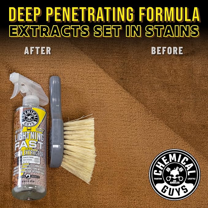 Chemical Guys, Lightning Fast Carpet & Upholstery Stain Extractor, 16 oz (Pack of 12)