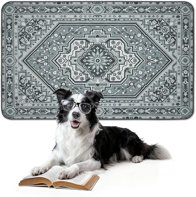 FXW Washable Pee Pads for Dogs, Super Absorbent, 39" x 63", 1 Pack | Machine washable, Non-slip backing, Fits 24"H 6-Panel FXW Rollick/Homeplus Playpens